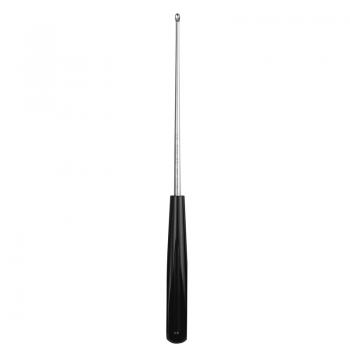 Toothed bone curette