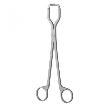 Spinous process drilling forceps